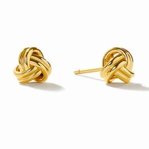 ANA LUISA Mini Love Knot 14k Gold Earrings ✨